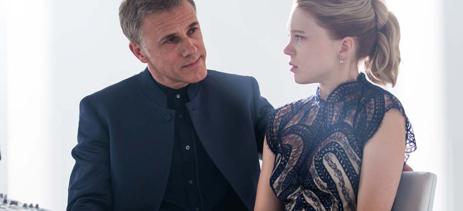 Spectre: Christophe Waltz et Léa Seydoux