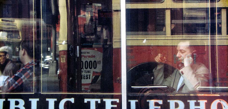 Saul Leiter, Phone Call, Colors 1957