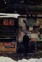 Saul Leiter, Smoking, Colors 1953 NYC