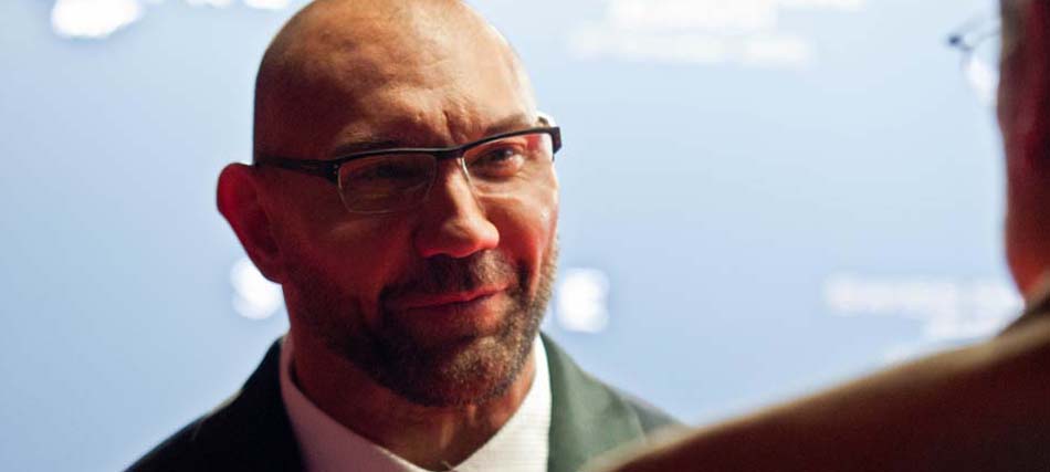 Première de «Spectre» à Zurich: Dave Bautista