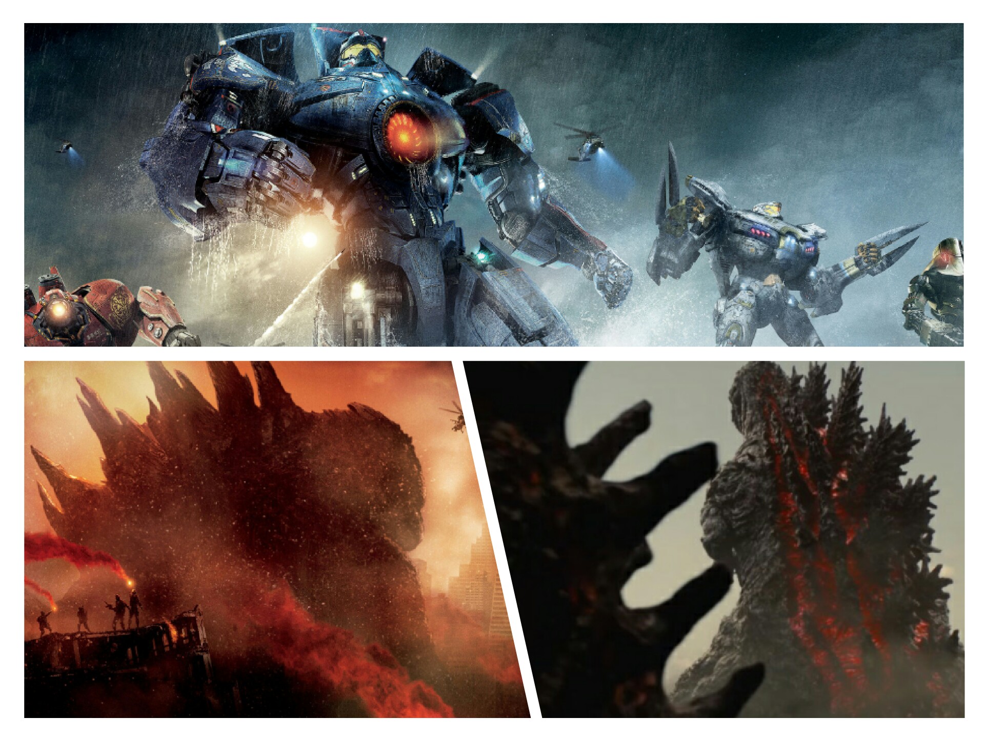 Pacific Rim, le Godzilla américain de 2014 et Shin Gojira