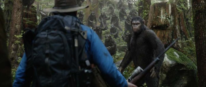La Planète des singes : l’affrontement