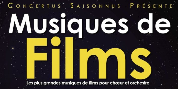 Les plus grandes musiques de films, le 18 mars 2016 au Victoria Hall