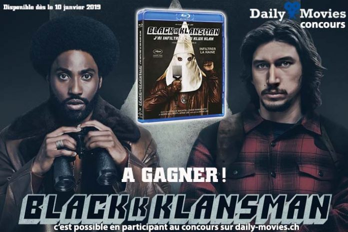 Concours : BlackkKlansman en Bluray