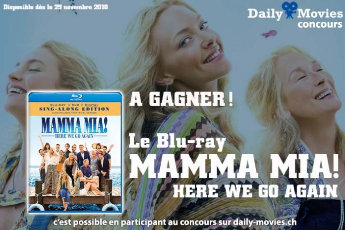 Concours : Mamma Mia ! : Here we go again en Blu-ray