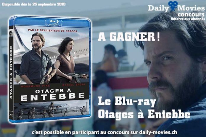 Concours : Otages à Entebbe en Bluray