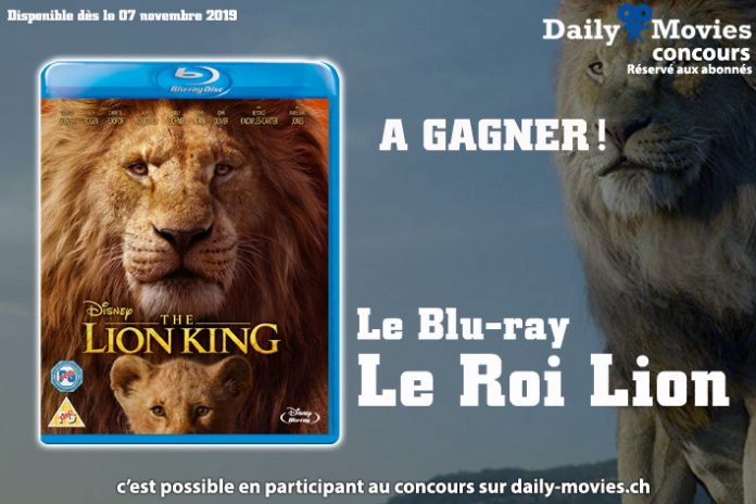 Concours : Le Roi Lion en Bluray