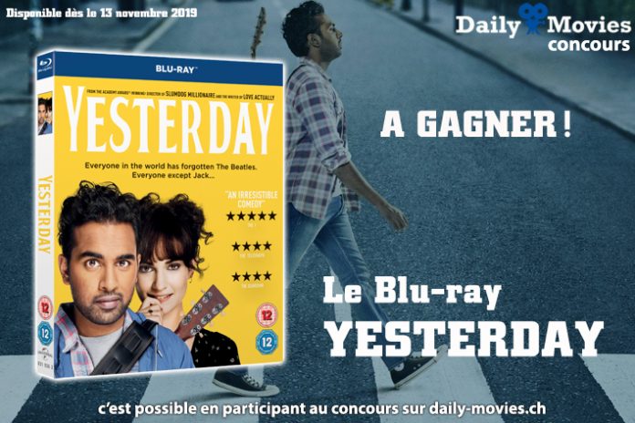 Concours : Yesterday en Bluray