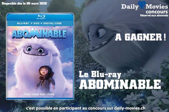 Concours : Abominable en Bluray
