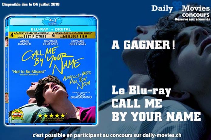Concours : Call me by Your Name