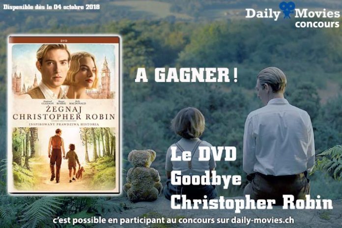 Concours : Goodbye Christopher Robin en DVD