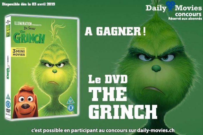 Concours : The Grinch en DVD