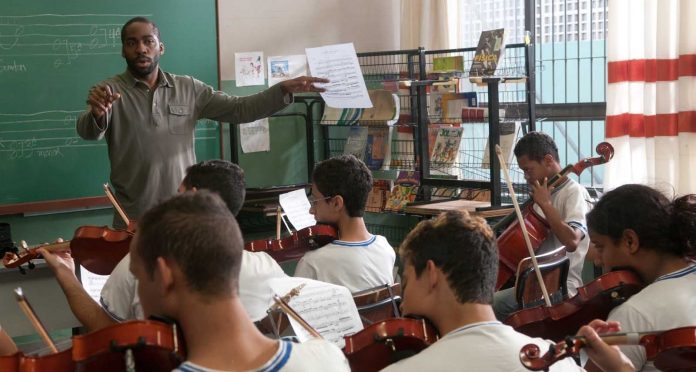 Le professeur de violon