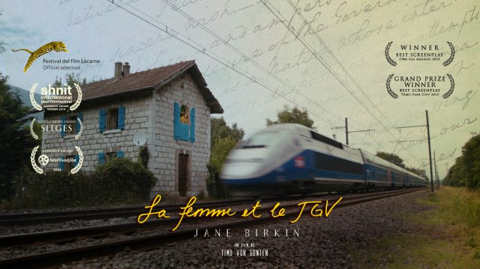 La femme et le TGV UNE