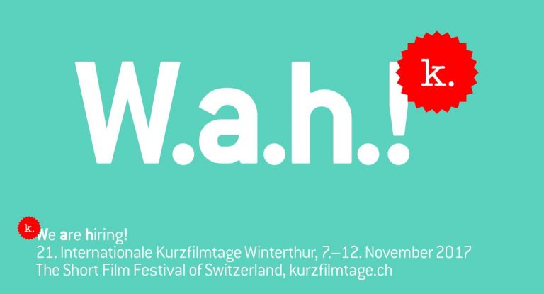 Internationale Kurzfilmtage Winterthur | Le festival du court métrage de la Suisse | 7 au 12 novembre 2017