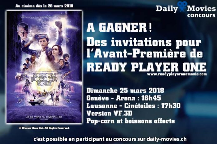 Concours Avant-première "Ready Player One"