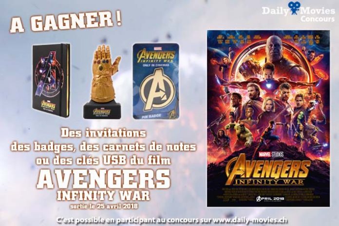 Concours : AVENGERS: INFINITY WAR