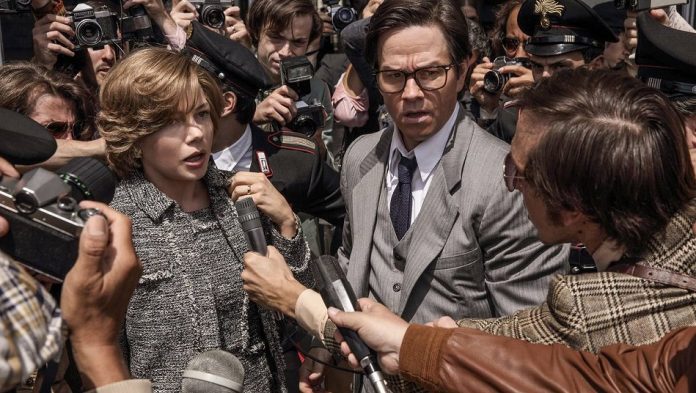 Michelle Williams et Mark Wahlberg dans Tout l'argent du monde