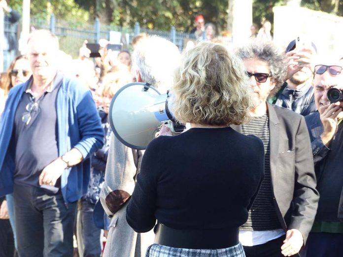 Sortie des Usines Lumières - Jane Fonda (c) Jonathan Tholoniat