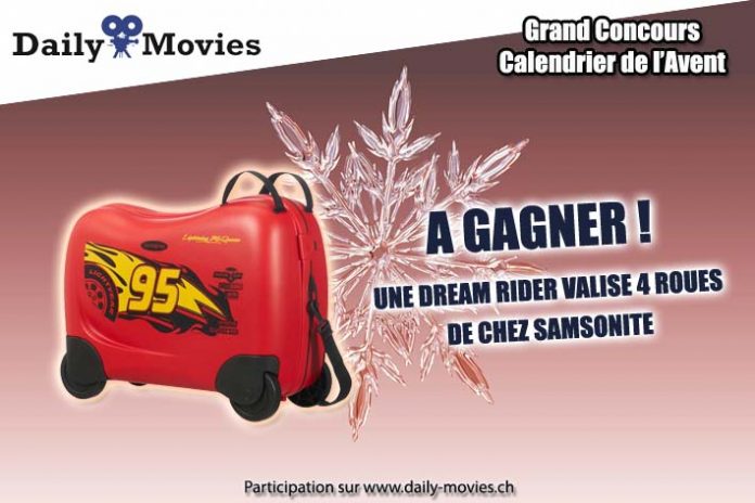concours_calendrier avent 2018 - DREAM RIDER VALISE