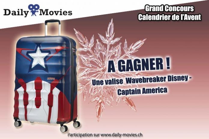 concours_calendrier avent 2018 - valise captain america
