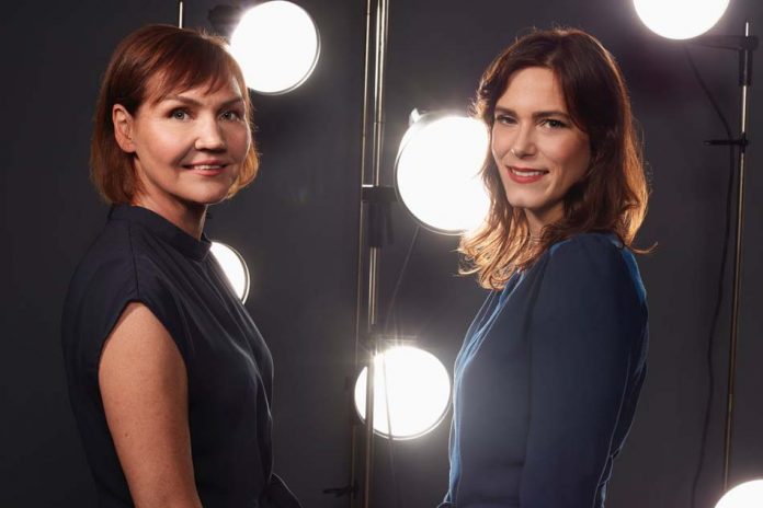 Nathalie Randin, future présidente du NIFFF et Anaïs Emery, dir. générale © Joel Von Allmen, NIFFF 2019