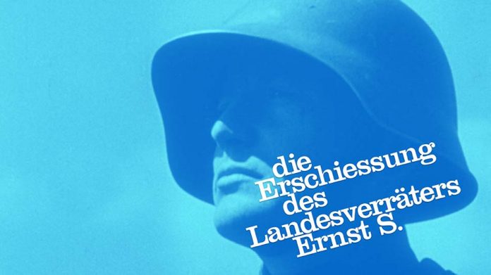 Die Erschiessung des Landesverräters Ernst S.
