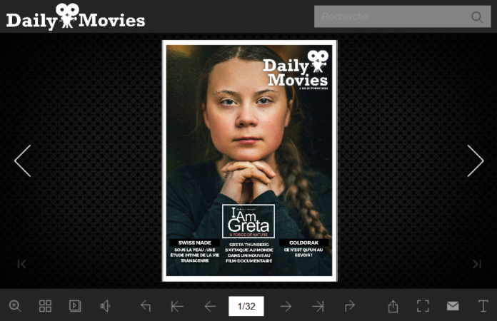 Daily Movies Flip Builder