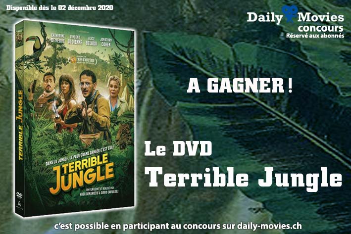 Concours : Gagnez un exemplaire du film Terrible Jungle en DVD - Daily  Movies