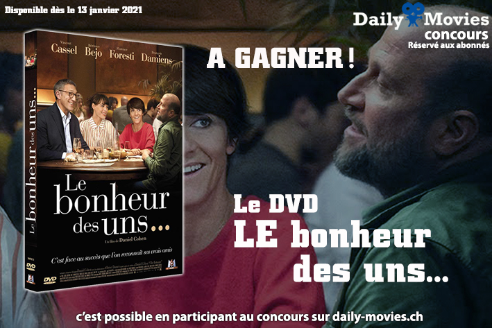 Concours : Gagnez un exemplaire du film Le bonheur des uns en DVD -  Daily Movies