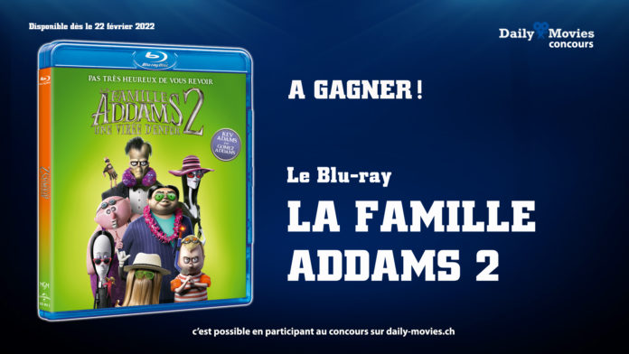 Concours : La famille Addams 2 en Blu-ray