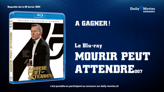 Concours : Mourir peut attendre en Blu-ray
