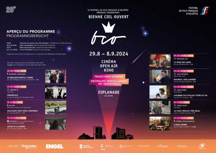 Bienne Ciel Ouvert – La programmation est dévoilée