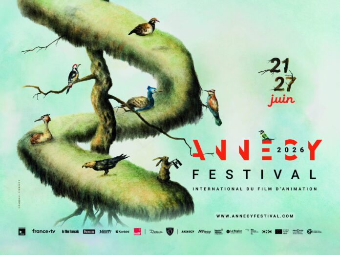 Festival International du Film d'animation d'Annecy - Affiche 2026