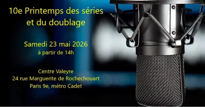10e Printemps des Séries et du Doublage - Affiche